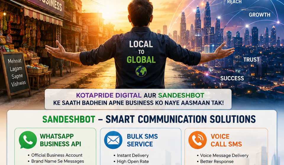 WhatsApp Business API, Bulk SMS & Voice Call Marketing Services in India | SandeshBot