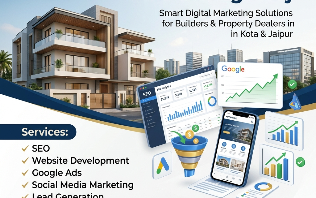Smart Focus: Digital Marketing Strategies for Real Estate Businesses in Kota and Jaipur