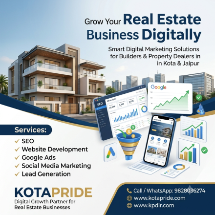 Smart Focus: Digital Marketing Strategies for Real Estate Businesses in Kota and Jaipur