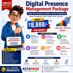 Digital Presence Management Package Rs. 8,888/Month | Kota
